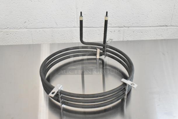Brand new burner coil with minor scratches and dents, featuring dual connectors. Part of a set including KX-234-36, Pratica HW000110 circuit board.