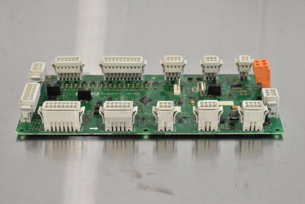 Pratica HW000110 Circuit Board, new condition, multiple connectors, green PCB, part of 4-item scratch and dent lot.