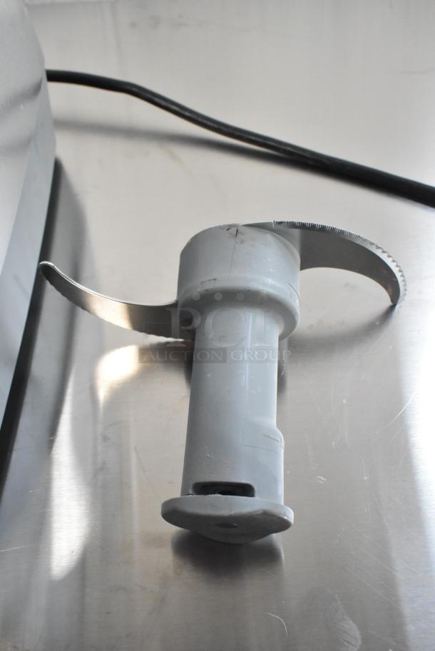 Robot Coupe Blixer 4 food processor S blade, stainless steel, new scratch and dent condition, commercial use.