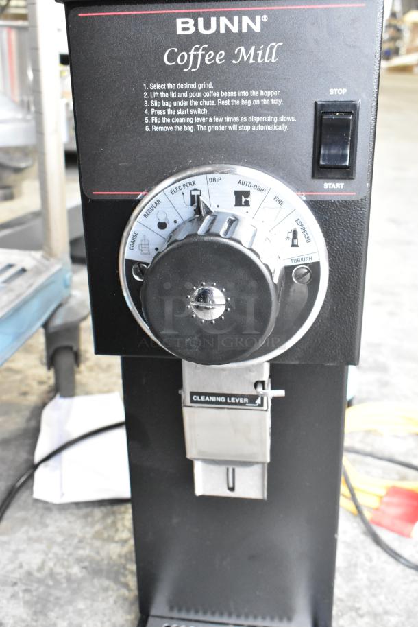Brand new 2020 Bunn G1 HD commercial coffee grinder. Scratch and dent. 120V, 1 phase. Various grind settings.