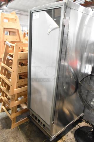Brand new Mainstreet 541CHP1836I insulated heated holding cabinet with clear door and casters. Minor scratches, 120V, single phase.