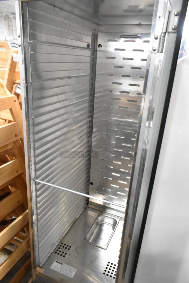 Brand new 2023 Mainstreet 541CHP1836I full-size insulated heated holding cabinet, clear door, on casters, 120V, 1 phase.