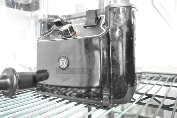 WantJoin WZ-K90 blender base with controls, black finish, includes pitcher and enclosure cover. Voltage: 110-120V, 1 Phase.