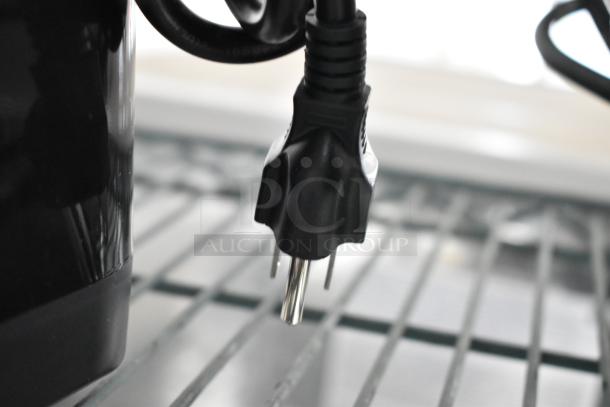 Close-up of WantJoin WZ-K90 Blender power cord. Model WZ-K90, 110-120V, 1 Phase.