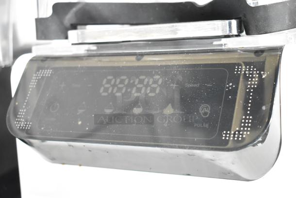 Wantjoin WX-9003 Countertop Blender base, digital display, buttons for speed and pulse, 110 volts, pre-owned condition.