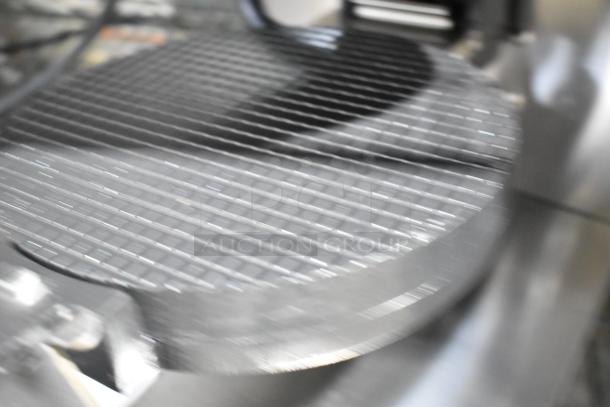 2024 Estella 348WCMX1A stainless steel rotating waffle maker, commercial countertop model, 120 volts, 1 phase, excellent condition.