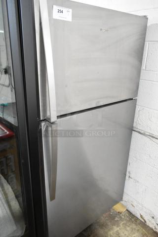 BRAND NEW Whirlpool WRT311FZDM05 stainless steel cooler with freezer. Minor scratches and dents. 115 Volts, 1 Phase.