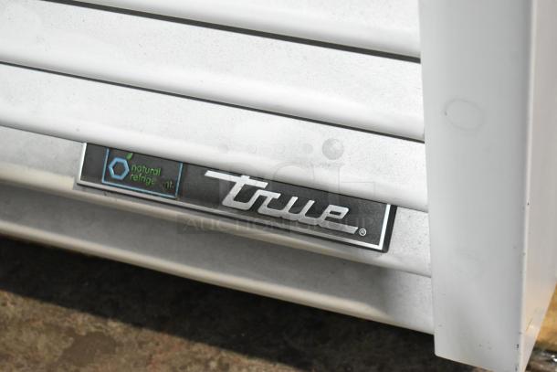 2021 True TSCI-600R-G-PH Metal Cooler, single door, 115V, natural refrigerant, commercial use, brand logo visible.