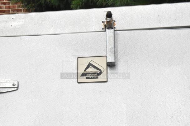 Harford Walk In Box with attached compressor, ADT090AKOLK model, 115 Volt, 1 Phase, features evaporator fan.