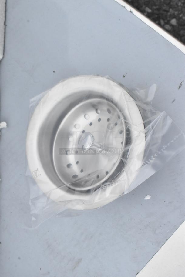 BRAND NEW Scratch and Dent Stainless Steel 3 Bay Drop-In Sink, features minor imperfections, in packaging.