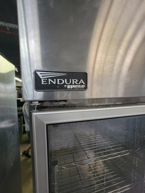 Master-Bilt Endura 6-Door Commercial Refrigerator, Model MNR806SSG/0. Features ample storage with Bones 3 Metro Racks.