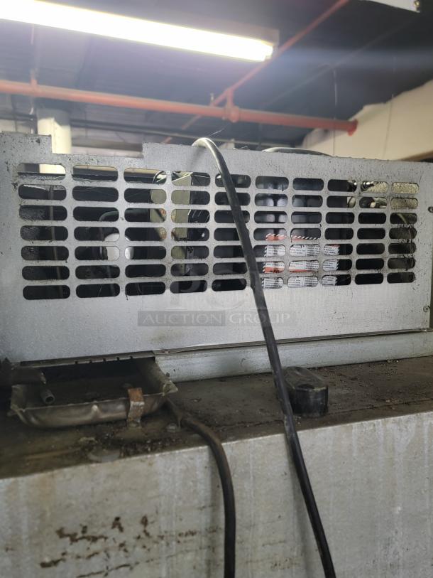 Traulsen G22010 commercial reach-in freezer, two-door model, visible vent and power cord, suitable for food service use.