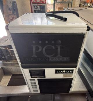 🧊 Spartan SUIM-68 Ice Maker 🧊
​Need a reliable, compact ice machine for your business? This Spartan is perfect for small cafes, bars, or office kitchens. It's a fantastic, low-profile unit that's ready to go! - Item #1203789