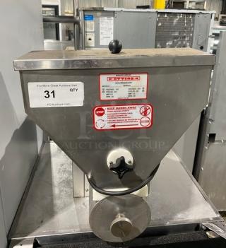 Attias Commercial Stainless Steel Electric Powered Countertop Automatic Falafel Maker! 115/220V! - Item #1201511