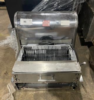 Berkel Commercial Stainless Steel Electric Powered Countertop Bread Slicer Machine! 115V 1 Phase! - Item #1202675
