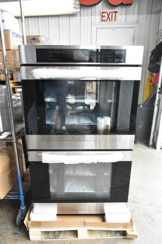 Brand new KoolMore KM-WO30D-SS stainless steel double-wall oven, 5 cu. ft., convection, 120/240 volts, 1 phase.