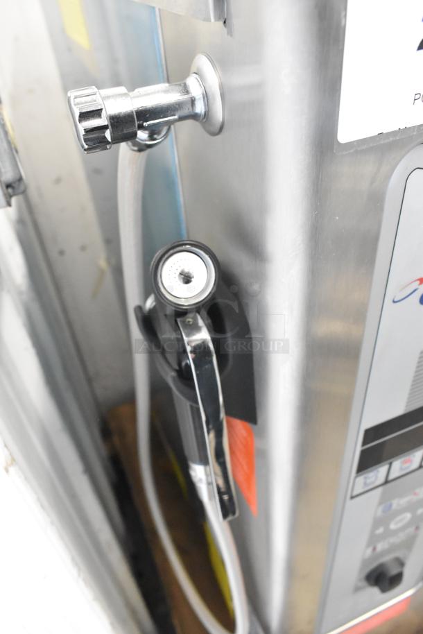 Cleveland OEB-10.10 stainless steel electric combi convection oven, new, scratch and dent, 440/480V, 3-phase.