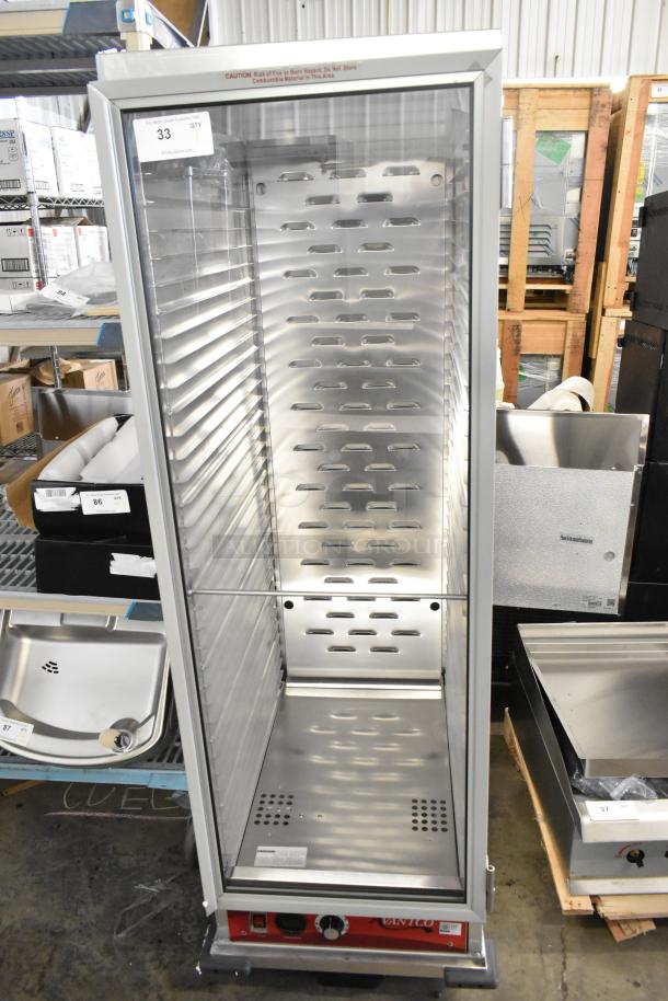 BRAND NEW Avantco 177HEAT1836I heated holding cabinet with clear door, insulated, on casters, 120V, 1 phase.