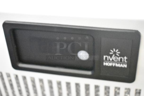 Brand new Hoffmann N170116G010 Spectracool Compact AC, 115V, 1025 BTU, indoor use, nVent logo visible on unit.