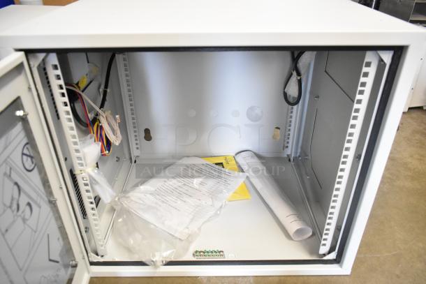 2 brand new Hoffmann N170116G010 Spectracool Compact AC units, 115V, 1025 BTU, indoor use, includes installation documents.