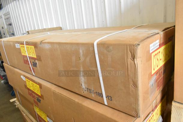 Turbo Air CTST-1800-13-N stainless steel refrigerated rail, brand new in box, 115 volts, 1 phase, commercial use.