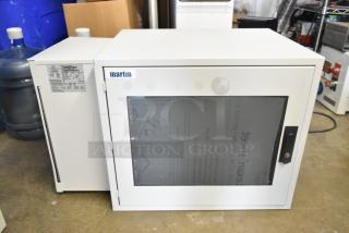 2 brand new Hoffmann N170116G010 Spectracool AC units. 115V, 1025 BTU, indoor use. Model and specs visible on label.