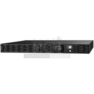 Brand new CyberPower PR1000LCDRTXL2UTAA UPS, features LCD, black, rackmount design, Model: Martin.