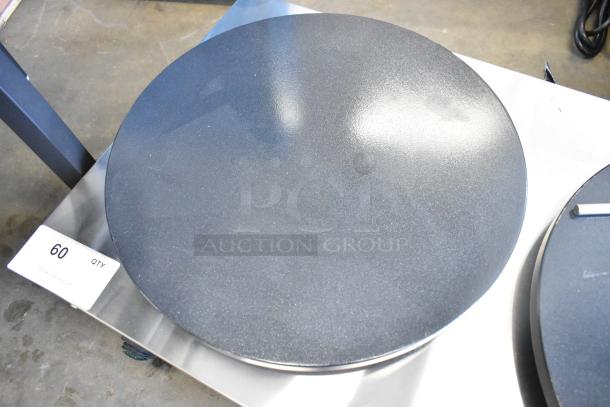 Carnival King 382TCM16DBL 16" Dual Non-Stick Crepe Maker, stainless steel, 208/240V, brand new.
