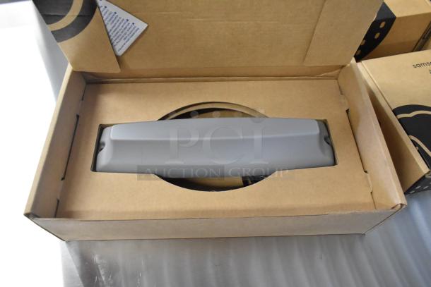 9 brand new Samsara items, including a Multiband Antenna and AG46 models, in open box with visible packaging.