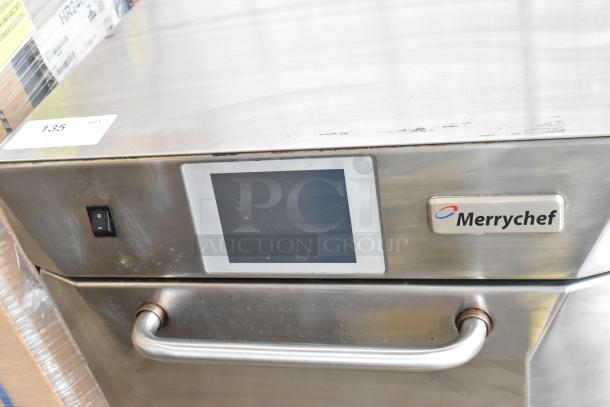 Merrychef eikon e4 stainless steel rapid cook oven, electric, 208/240V, 1 phase, touchscreen, good condition.