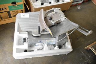 Bizerba SE 12 D US Metal Commercial Countertop Meat Slicer. 120 Volts, 1 Phase. - Item #1204419