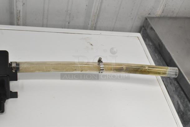 Beckett CB121LSUL pump, 115V, 1 phase, with attached tubing. Appears used, has visible wear. Auction for 2 units.