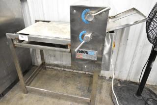 Bakri Co Metal Commercial Floor Style Dough Sheeter. 250 Volts. - Item #1204431