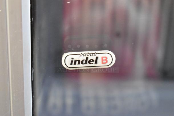 Indel B Iceberg 20 PV Metal Mini Cooler Merchandiser, 115 volts, visible logo.