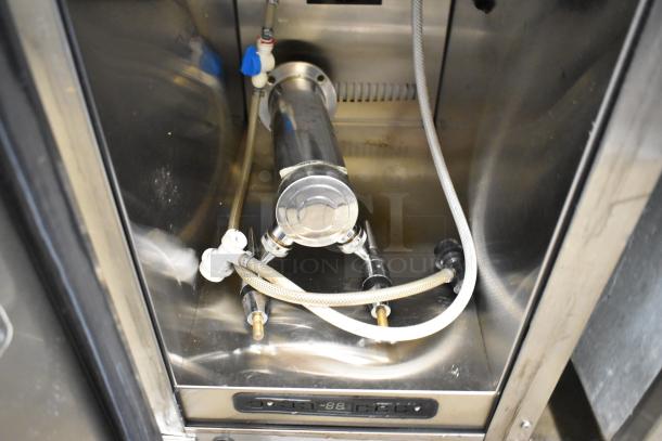 2021 Automatic Bar Controls JT-NITCOM-L nitro beverage dispenser, stainless steel, 115 volts, good condition, internal view.