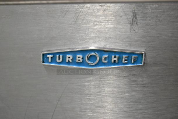Turbochef NGC stainless steel rapid cook oven, countertop model, electric, 208/240V, 1 phase. Brand logo visible.