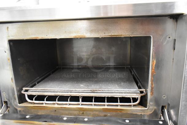 Turbochef NGC stainless steel rapid cook oven, electric, countertop, used condition, 208/240 volts, 1 phase.