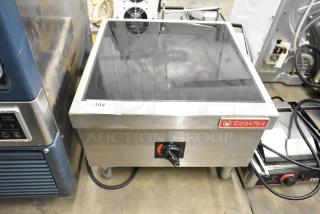 CookTek MSP7000-200 induction range, stainless steel, single burner, 2021 model, 208V, 1 phase, used condition.
