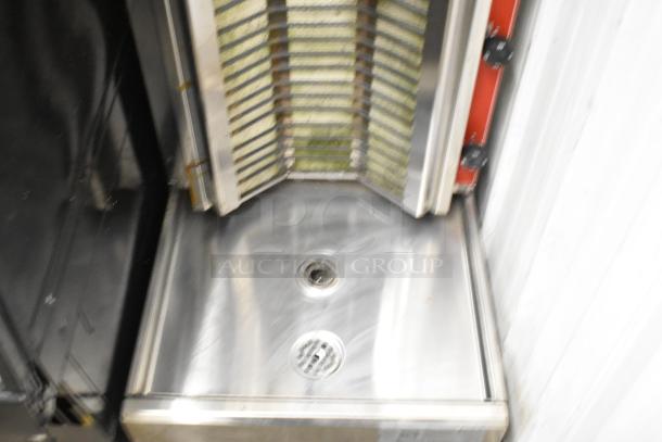 2020 USR Cookline 4E stainless steel gyro machine, commercial countertop model, electric powered, 240 volts.
