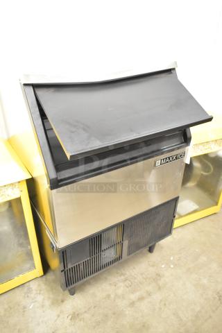 2024 Maxx Ice MIM250 Stainless Steel Commercial Undercounter Self Contained Ice Machine. 115 Volts, 1 Phase. - Item #1204555