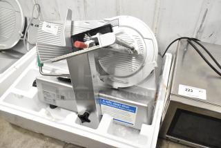 2016 Bizerba GSP HD Metal Commercial Countertop Meat Slicer. 120 Volts, 1 Phase. - Item #1204560