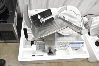 Bizerba GSP HD Metal Commercial Countertop Meat Slicer. 120 Volts, 1 Phase. - Item #1204561
