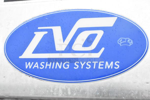 LVO FL14G Stainless Steel Pot and Pan Washer, 460V, 3 Phase, commercial use, blue LVO logo visible.