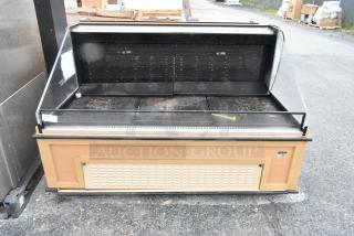 Killion metal open grab n go merchandiser, Model PFW-74-43-48-V-N-MOBILE, 208/230V, 1 phase, commercial use, fair condition.