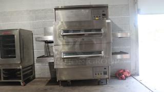 MIDDLEBY MARSHALL PS360Q NATURAL GAS, 280/240V SINGLE PHASE PIZZA OVEN - Item #1201525