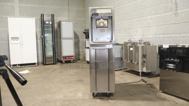 NEW Taylor Soft Serve Freezer Single Flavor, Model Y150-12. Stainless steel, on wheels, excellent condition.