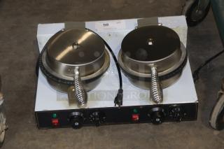 SUNBOS Commercial Kitchen Equipment Ice Cream Cone Baking Machine - Item #1202296