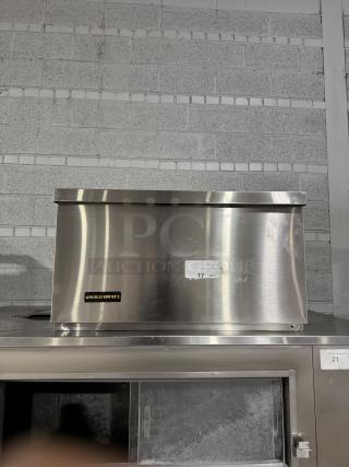 LIKE NEW !!!!!!!! KOLD DRAFT CUBER Ice Machine Heads 115V  Air Cooled Full Cube Ice Machine, 352 Lb - Item #1201671