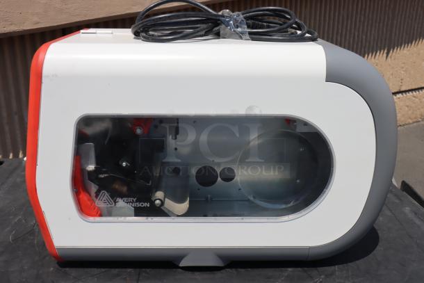 Brand new Avery-Dennison ADTP1BA01NA Barcode Label Printer, model ADTP1, S/N: 17060729.
