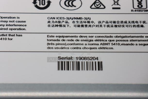 Brand new Avery-Dennison ADTP1BA01NA tabletop barcode label printer. Serial number: 19085204.